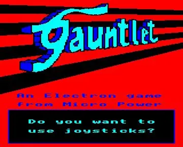 Gauntlet (198x)(Micropower)[a] screen shot title